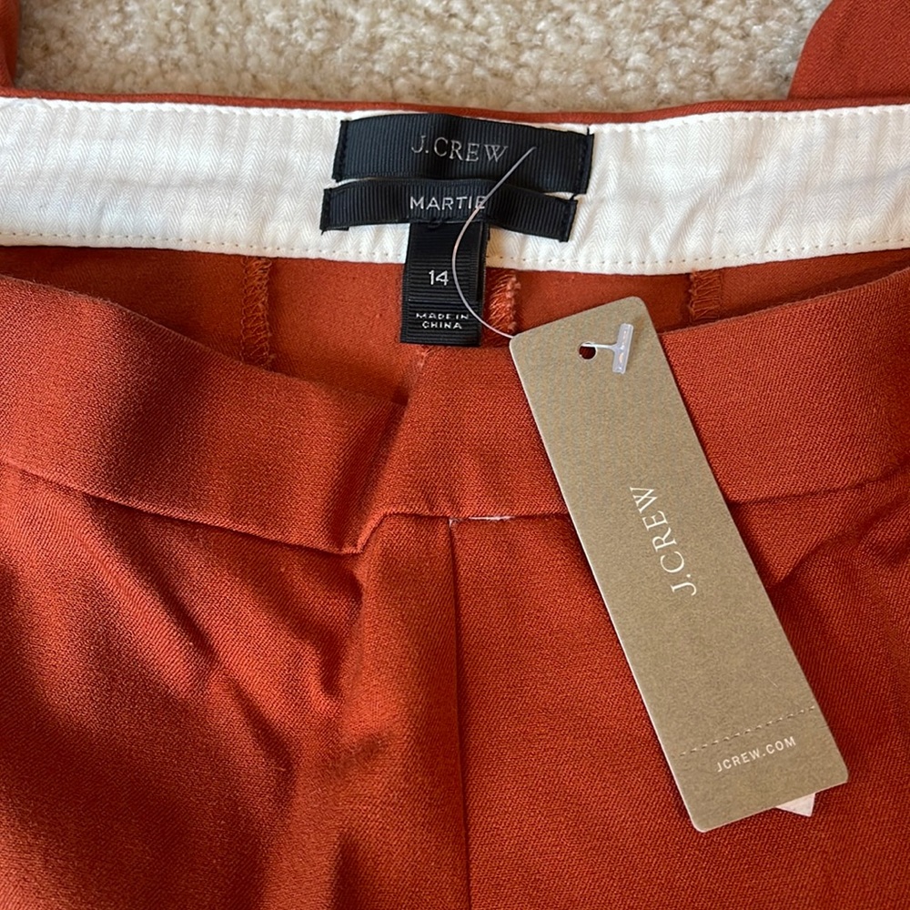 NWT womens JCrew crop pants